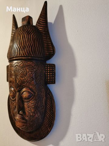 Африканска маска от Бенин, снимка 4 - Антикварни и старинни предмети - 46318326
