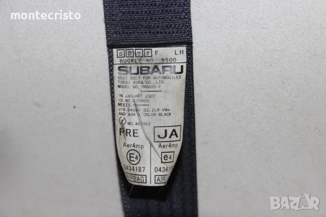 Предни колани Subaru Forester SG facelift (2006-2008г.) преден колан ляв десен, снимка 6 - Части - 50059605