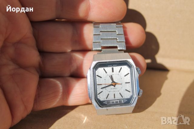СССР часовник ''Полет''-Звънец, снимка 2 - Мъжки - 45133459