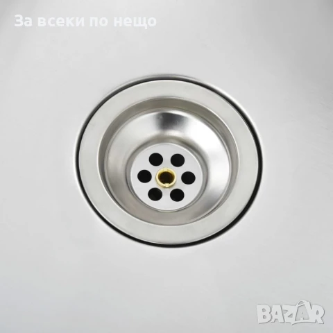 Ръчно Изработена Кухненска Мивка С Цедка, Неръждаема Стомана Код P829, снимка 3 - Мивки - 50832518