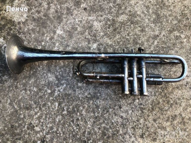 стар тромпет "Broadway Superior", снимка 3 - Духови инструменти - 45991756