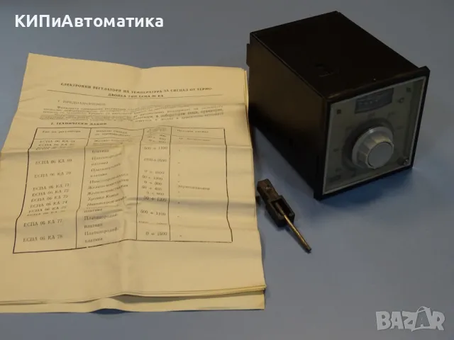 терморегулатор електронен ЕСПА 06КА55 50/450°C, снимка 1 - Резервни части за машини - 46987704