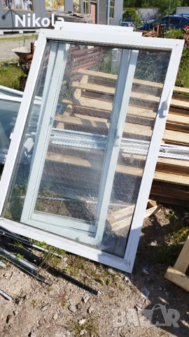 Алуминиеви крила от прозорци без каса - дограма прозорец 116/164 и 68/167см, снимка 6 - Дограми - 51222480