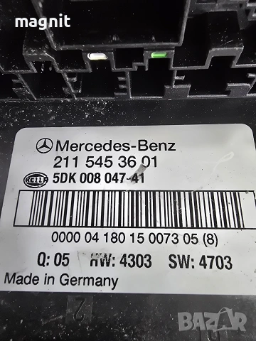 2115453601 ЗАДЕН SAM МОДУЛ MERCEDES E CLASS W211 5DK00804741, снимка 2 - Части - 54022985
