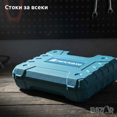 Комплект бормашина с двойна батерия и безчетков мотор за точност и мощност във всеки детайл, снимка 5 - Бормашини - 53225929