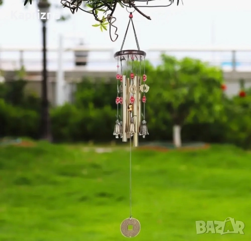Вятърни звънчета с монетки, снимка 2 - Декорация за дома - 37418171