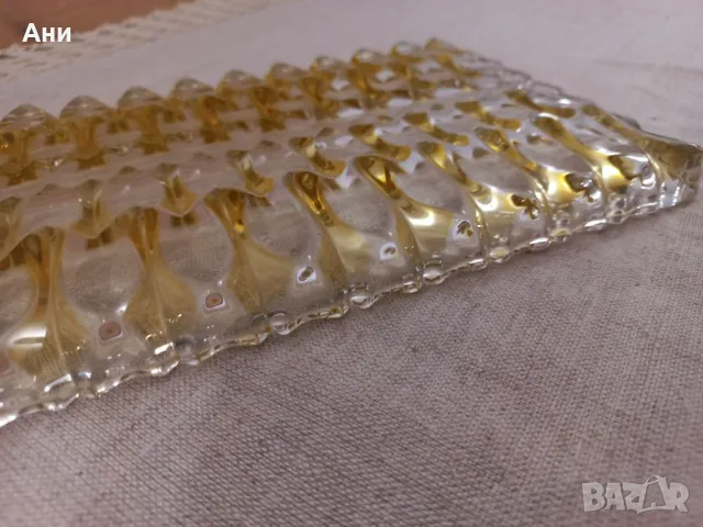 Кристално плато, снимка 3 - Чинии - 50329501