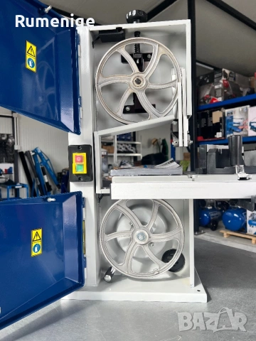 Банциг дърводелски Scheppach HBS30 -350W, 1400mm, снимка 7 - Други инструменти - 53903024