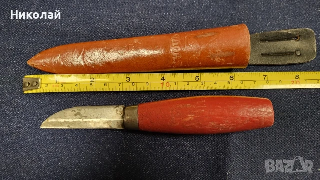 Стар скандинавски нож Мора Швеция 1, снимка 2 - Антикварни и старинни предмети - 50539514