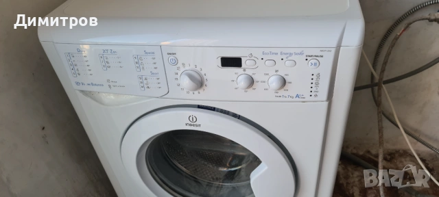 пералня INDESIT IWD 71252 - цяла за части!!!, снимка 8 - Перални - 54070661