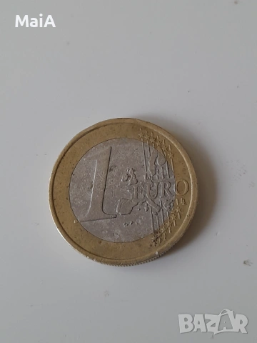 1 evro, снимка 2 - Нумизматика и бонистика - 54149439