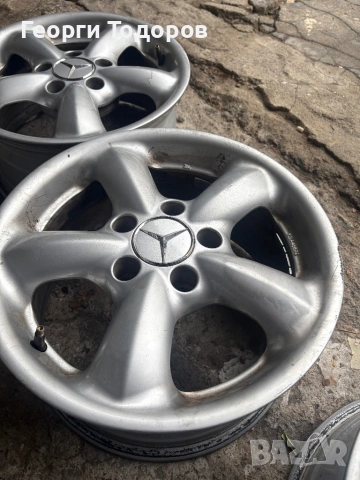 Джанти 15 цола за Мерцедес , снимка 4 - Гуми и джанти - 53725496
