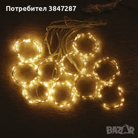 Коледни лампички с 300Led лампи , снимка 2 - Декорация за дома - 52285913