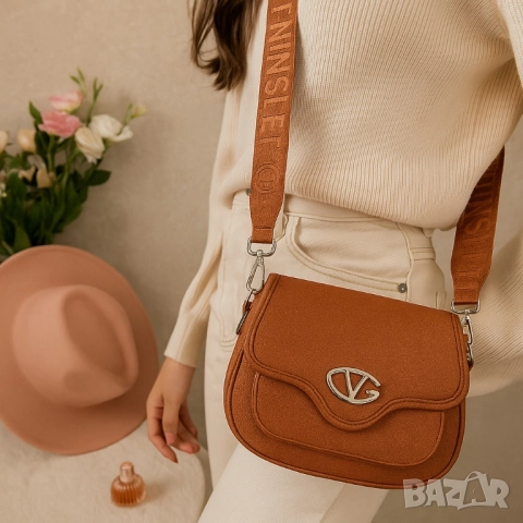 Ежедневна дамска чанта с регулируема дръжка, снимка 7 - Чанти - 51884526