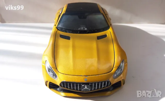 Mercedes-AMG GT R - Welly Мащаб 1:24, снимка 7 - Колекции - 49543060