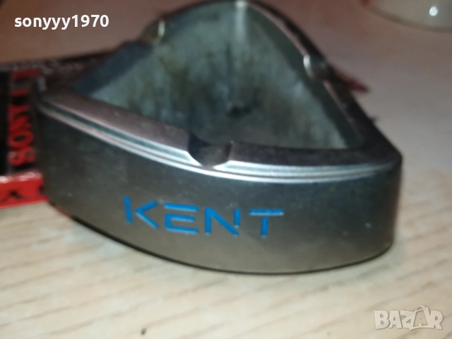 KENT-СТАР МЕТАЛЕН ПЕПЕЛНИК 2011251642LCHERY1, снимка 3 - Колекции - 52481844