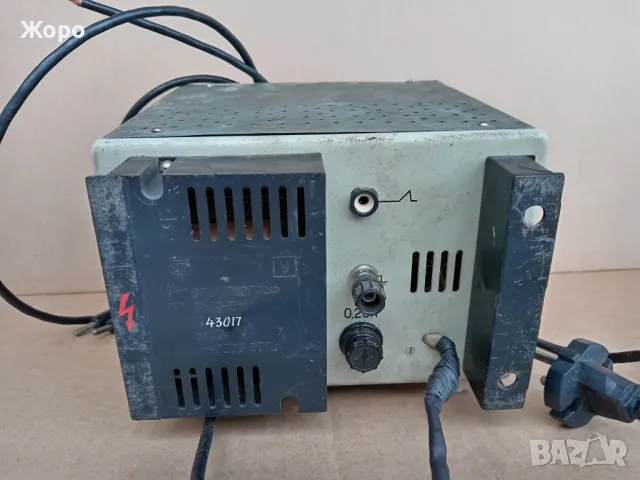 старинен осцилограф СССР работещ ОЛМ-3М, снимка 13 - Друга електроника - 50435332