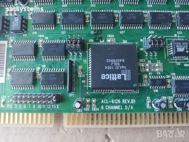  ADLINK ACL-6126 6-CH 12-bit ISA DAQ Cards, снимка 7 - Други - 46461654