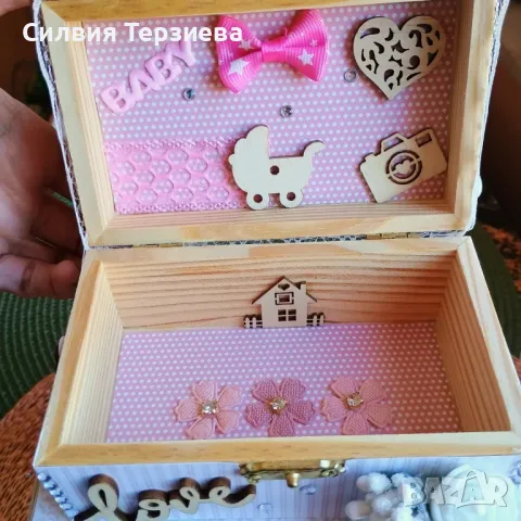 Сватбена кутия на 5 нива с вътрешна декорация на всяко ниво / подходяща за предложение за брак , снимка 6 - Други - 49995033