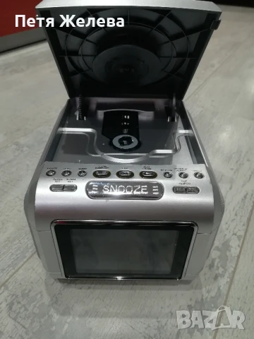 CD Player,радио,часовник,аларма -SNOOZE, снимка 4 - Аудиосистеми - 50725086