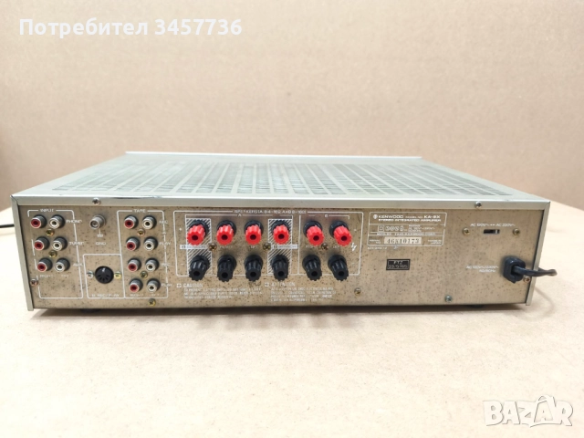 Стерео Усилвател Kenwood KA-9X Sigma Drive Made in Japan, снимка 8 - Ресийвъри, усилватели, смесителни пултове - 51886511