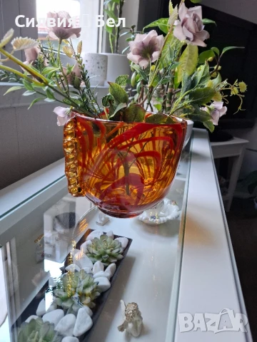 Ваза/Купа/Арт стъкло, снимка 10 - Вази - 50942889