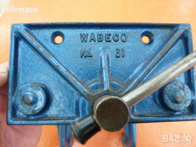 Професионално дърводелско менгеме WABECO , снимка 3 - Менгемета - 46724303