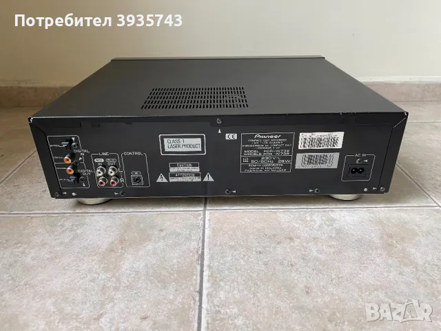 Pioneer PDR-W739 записващ CD player, снимка 6 - Декове - 48062426