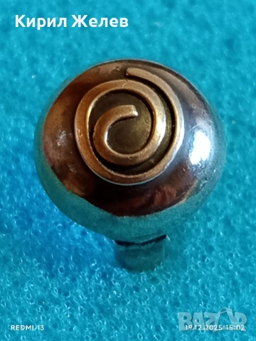 Дизайнерски сребърен пръстен АРТ БИЖУ нестандартен дизайн много красив 52319, снимка 6 - Пръстени - 52848138