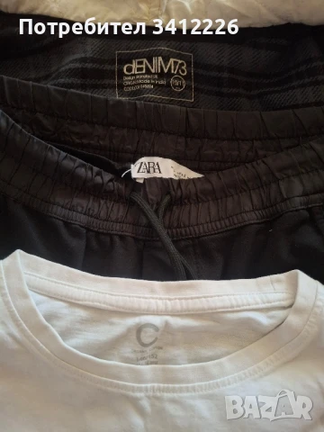 Суичър , карго панталон и блуза Zara , Cubus 146 / 152, снимка 5 - Детски панталони и дънки - 51323490