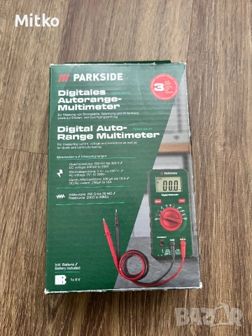 Parkside PDAM 300 A1 мултицет мултиметър, снимка 2 - Измервателни инструменти - 53029612