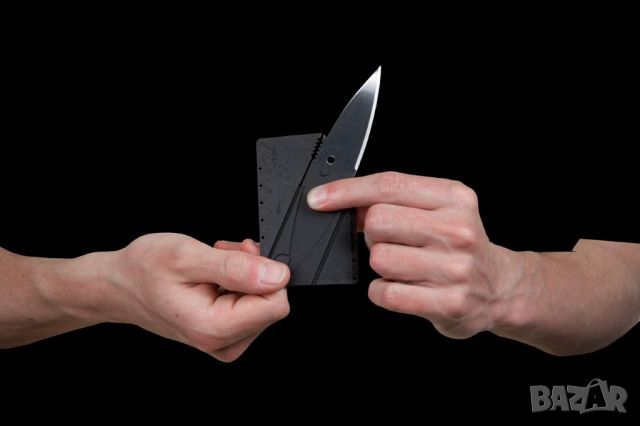 Нож – кредитна карта, Cardsharp, снимка 6 - Ножове - 45699010