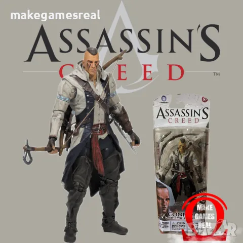 Екшън фигура на Assassin's Creed - Connor with Avec, снимка 1 - Аксесоари - 40370462