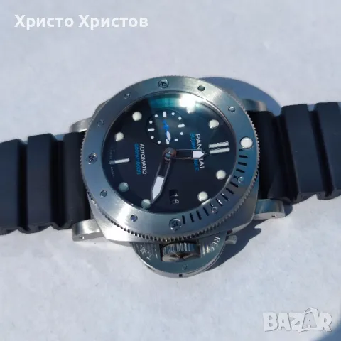 Мъжки луксозен часовник Panerai Submersible , снимка 2 - Мъжки - 47189628