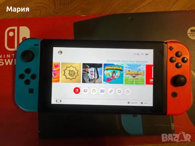 Перфектно в гаранция Nintendo switch с игри, снимка 2 - Nintendo конзоли - 48218496