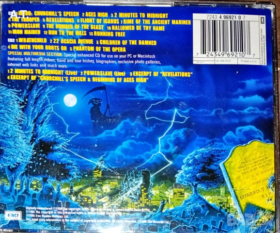IRON MAIDEN, снимка 2 - CD дискове - 53711857