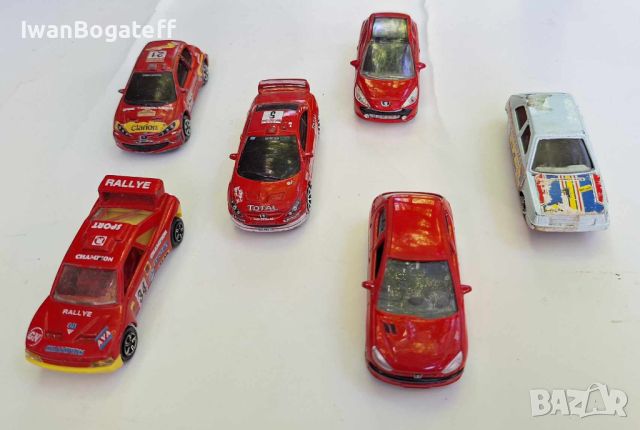 Колички модели автомобили Пежо , Peugeot 1:64, снимка 1 - Колекции - 45919765