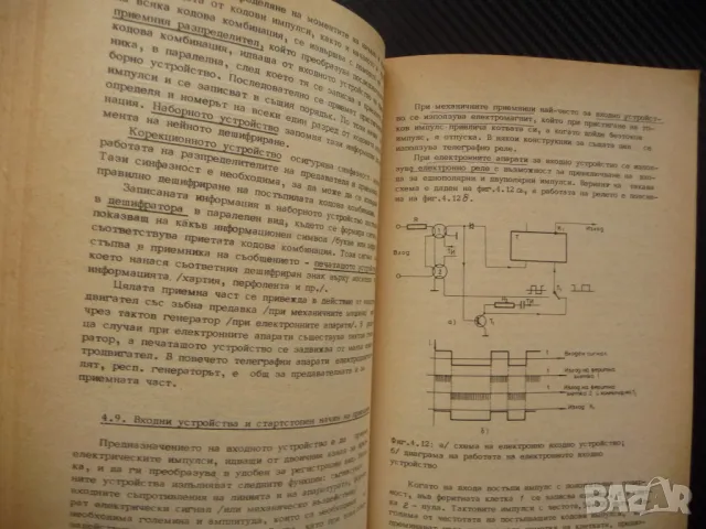 Телеграфна техника телеграфни сигнали апарати телеграф телеграма, снимка 2 - Специализирана литература - 48327208