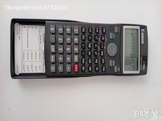 Продавам Научен Калкулатор с много функции Canon, снимка 2 - Друга електроника - 53845265