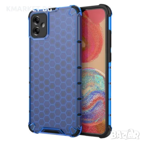 Samsung Galaxy A04e 4G / F04 4G / M04 4G Силиконов Калъф Honeycomb TPU и Протектор, снимка 3 - Калъфи, кейсове - 48581969