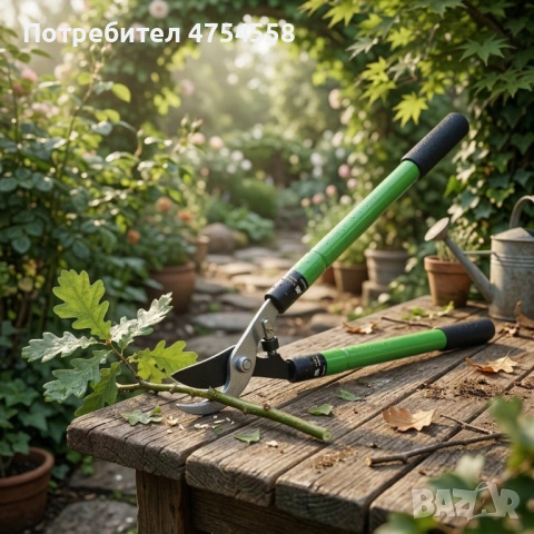 Професионална телескопична градинска ножица за клони