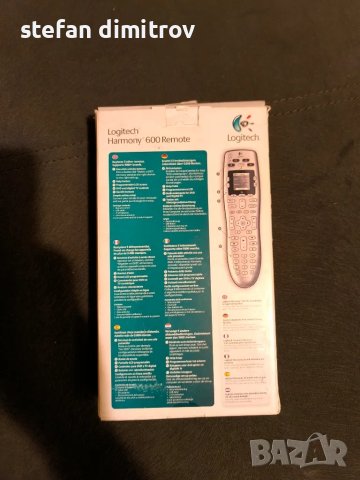 Logitech Harmony 600 Universal Remote

, снимка 14 - Дистанционни - 46961188