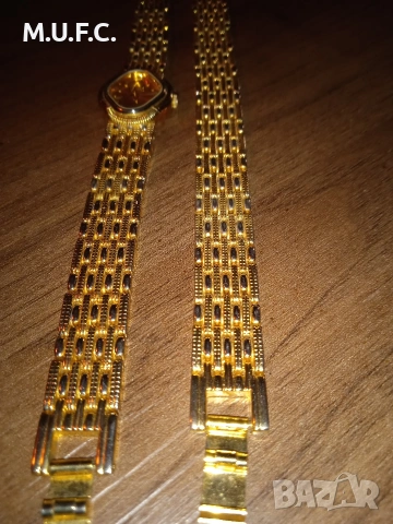 Часовник DIOR 24k позлатен.Уникален, снимка 11 - Дамски - 53099318