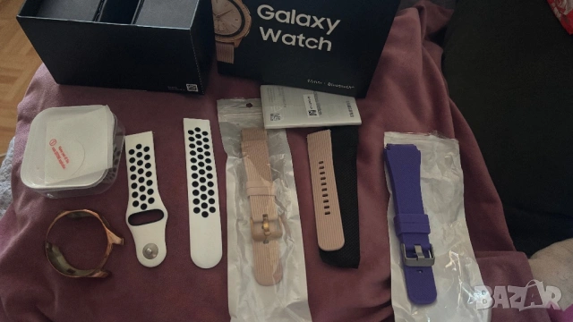 Смарт часовник Samsung Galaxy Watch3 - Rose Gold, снимка 14 - Друга електроника - 53371019