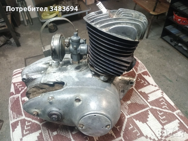 Ретро мотоциклет Киевка, снимка 9 - Колекции - 53601612