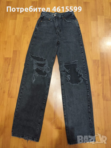 накъсани дънки на Pull&Bear , снимка 2 - Дънки - 53597642