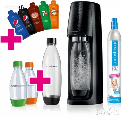 Машина за газиране на вода SodaStream Easy, снимка 2 - Друга електроника - 52744169