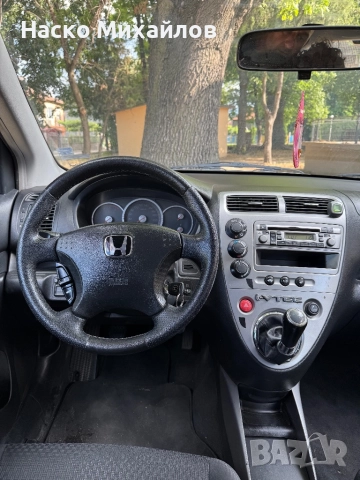 HONDA CIVIC 1.7cdti, снимка 5 - Автомобили и джипове - 51827406