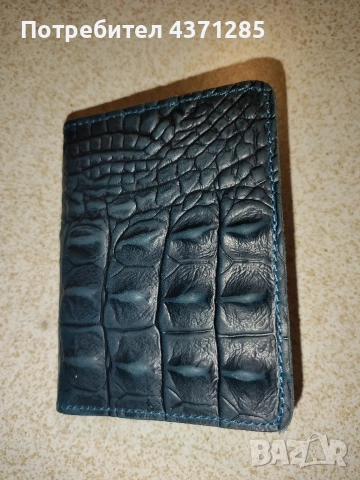 компактен кард холдер с 3 джоба+1 за лични документи , снимка 4 - Портфейли, портмонета - 53830460