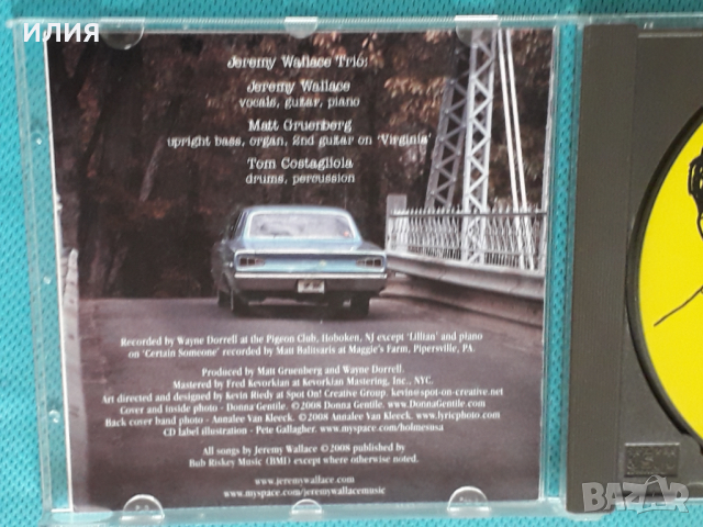 Jeremy Wallace Trio – 2008 - Suicide Suitcase(Blues), снимка 2 - CD дискове - 45058314